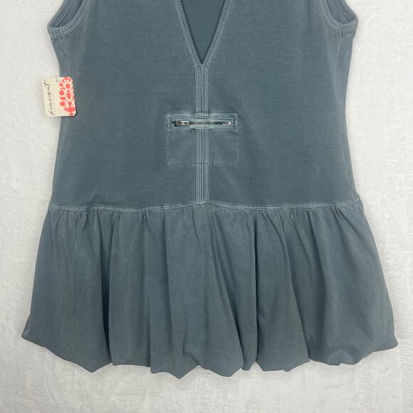 Free People FP Movement Dress Hot Shot Bubble Set Missing Short Summer Storm NWT - Picture 8 of 16